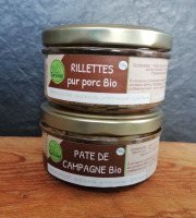 Ferme de Carcouet - Terrines Bio - x 2