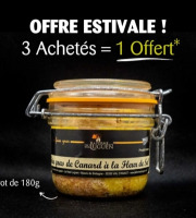 La Ferme du Luguen - Offre Estival Foie Gras de Canard 180gr