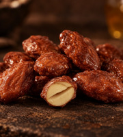 La confiserie d’antan 100% bio - Amandes caramélisées miel - vrac 500 gr