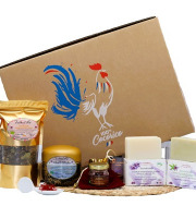 Le safran - l'or rouge des Ardennes - Coffret cadeau Douceurs aux fleurs de safran et thés safranés BIO x6