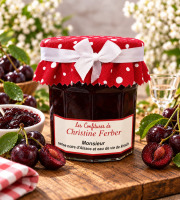 Maison Schmid - Confitures Extra de Christine Ferber - Monsieur cerise noire d'Alsace et eau de vie de Kirsch