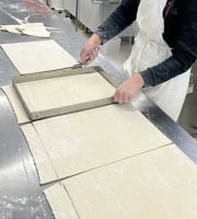 Ferme Sereine en Périgord - Pâte Levée Feuilletée (sur mesure) par kilo - pur Beurre - en rouleau ou en pâton