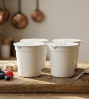 Ferme de Chavenne - Lot de 4 yaourt sucré au lait de vache 4x125g