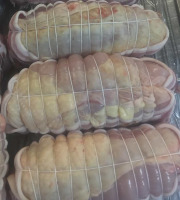 Ferme de la Paumerais - [Précommande] ROTI DE CHAPON DESOSSE FARCI - 4 Kg