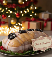 Ferme de la Paumerais - ROTI DE POULARDE FARCI - 3 Kg