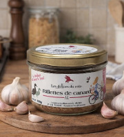 La Maison du Charolais - Rillettes de canard à l'ail 180g