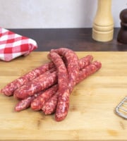 Nature et Régions - Saucisse de porc aux Piment d'Espelette 500g