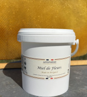 Apisphère - Miel de fleurs 1,5kg (seau)
