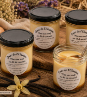 Gaec de l'Elanion - Flan  À La Vanille Sur Son Lit De Caramel En Pot x4