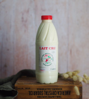 Ferme Chambon - Lait Cru entier de Vache 1 litre