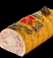 Boucherie Charcuterie Traiteur Lionel Ghérardi - [Précommande] Galantine de Porcelet et mousse de Canard aux figues - 350g