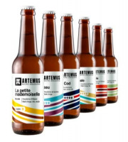 Brasserie Artemus - Coffret découvertes assortiment de nos bières artisanales - pack de 12x33cl