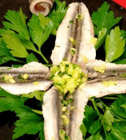 Les anchois de Marie - Anchois Thym Romarin Ail et Citron 6x900g