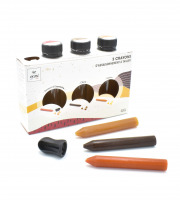 OCNI - Coffret 3 Crayons Epicuriens : Piment D'Espelette, Cèpe, Safran - Bio