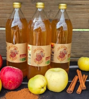 Le verger bio de Quinsac - Lot de 3 jus : La Cuvée de Noël BIO et DEMETER