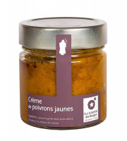 Le sentier des Bergers - Tartinable crème de poivrons jaunes 1 x 180g