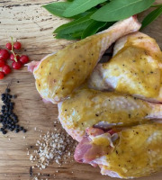 Ferme ALLAIN - Cuisses de poulet x 2 mariné miel moutarde