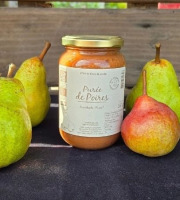 Le verger bio de Quinsac - Purée de poire 370gr BIO et DEMETER