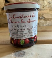 Ferme du Roussel - Confiture de fruits rouges 190g