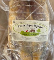 Ferme du Vidalies - [Précommande] Roulé de chapon de pintade farce paysanne ≈ 2 kg