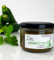 Sept Collines - Tartinable apéritif  - Courgettes Grillées à la Menthe 200 g