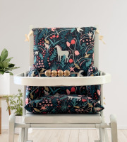 Timouny - Réducteur chaise haute bois – Modèle Black Licorne
