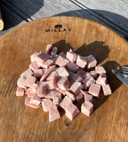 Maison Millas - Dés de jambon blanc - sans ajout de sel nitrité