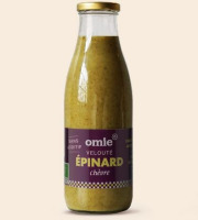 Omie - Velouté d'épinard chèvre bio - épinards français issus d'une filière équitable - 75 cl