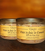 Maison Ramajo - Paté de foie de canard, 50% de foie gras lot de 2 verrines
