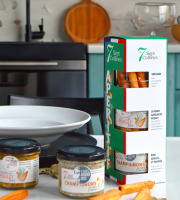 Sept Collines - Coffret Apéritif contenant 2 recettes récompensées aux Epicures + gressins à l'huile d'olive