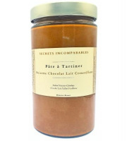 Secrets Incomparables - Pâte à Tartiner Noisette du Piémont IGP Chocolat Lait Croustillant 720g