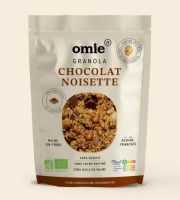 Omie - Granola chocolat noisette - avoine français - 330 g