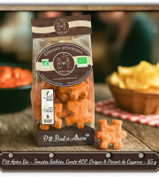 P'tit Bout d'Alsace - P'tit Apéro Bio - Tomates Séchées, Comté AOP, Origan & Piment de Cayenne - 85 g