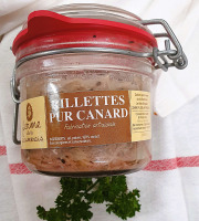 Ferme de la Paumerais - CONSERVE DE RILLETTES 100% CANARD (x1) - 180Gr