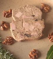 La Ferme de Sarlat - TERRINE CHAPON MORILLES ET FOIE GRAS 200G