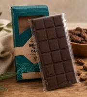 Chaloin Chocolats - Tablette chocolat noir nougat