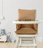 Timouny - Coussin de chaise haute Cassonade