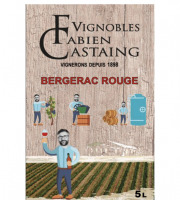 Vignobles Fabien Castaing - BIB rouge AOC Bergerac 5 litres