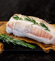 Boucherie Charcuterie Traiteur Lionel Ghérardi - Epaule roulée d'Agneau sans Os Label Rouge  1300g