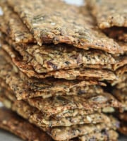 L’Oliveraie du Coudon - Crackers chia & avoine BIO  200gr