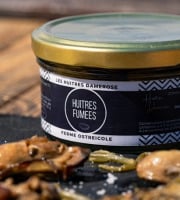 Huitres Damerose - Huitres naturelles fumées, huiles olive & wakamé 150g