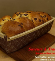 Saveurs & Traditions Berry-Sologne - Brioche aux pépites de chocolat surgelée x6