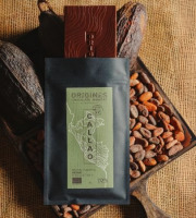 Chocolaterie Origines - Tablette BIO chocolat Noir 70% - Pérou