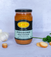 Etablissements JC David - Soupe de poissons sauvages à la Boulonnaise - 780g