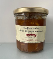 Ferme de la Garrigue Haute - Confiture maison melon d’Espagne orange 320g