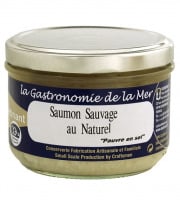SARL Kerbriant ( Conserverie ) - Saumon sauvage d’Alaska au Naturel (Sans Sel Ajouté) – 180g