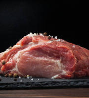 Ferme des Fabres, Vos Manges Gardiens - Roti échine Porc noir 2kg