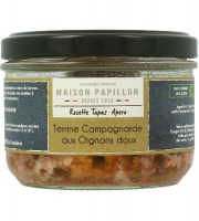 Maison PAPILLON - Artisan depuis 1955 - Terrine Campagnarde aux Oignons Doux 160g