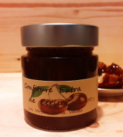 Les Vergers de la Vautée - Confiture Extra de Cerises  250g