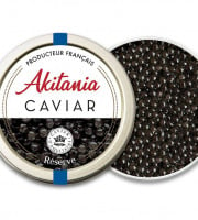 Akitania, Caviar d'Aquitaine - Lot de 5 boites de Caviar d'Aquitaine Réserve 10g